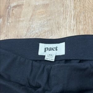 Pact Women's Black Luxe Jersey Skirt